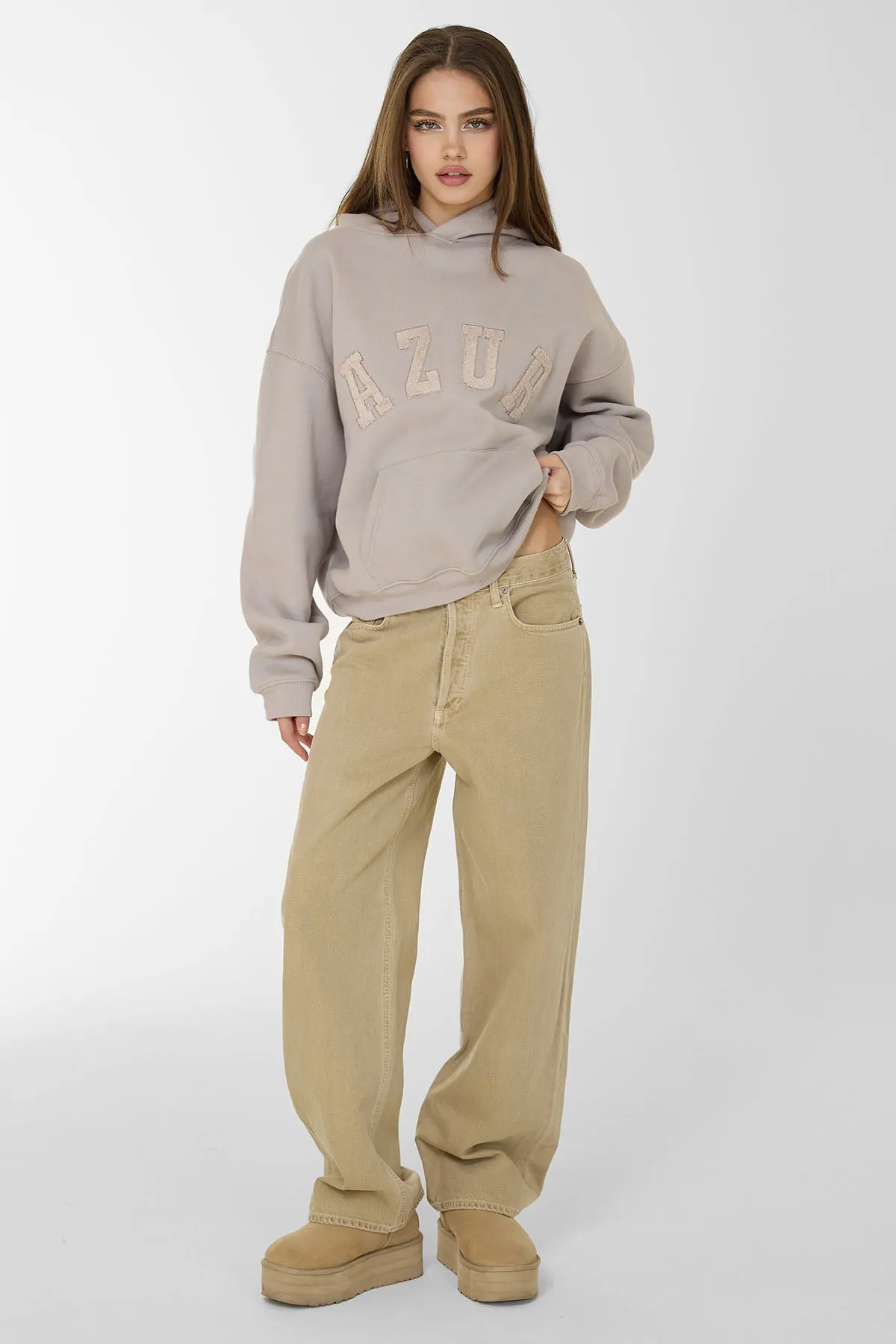 CLOUD HOODIE - ASH - AZUR sold by Azur Fit