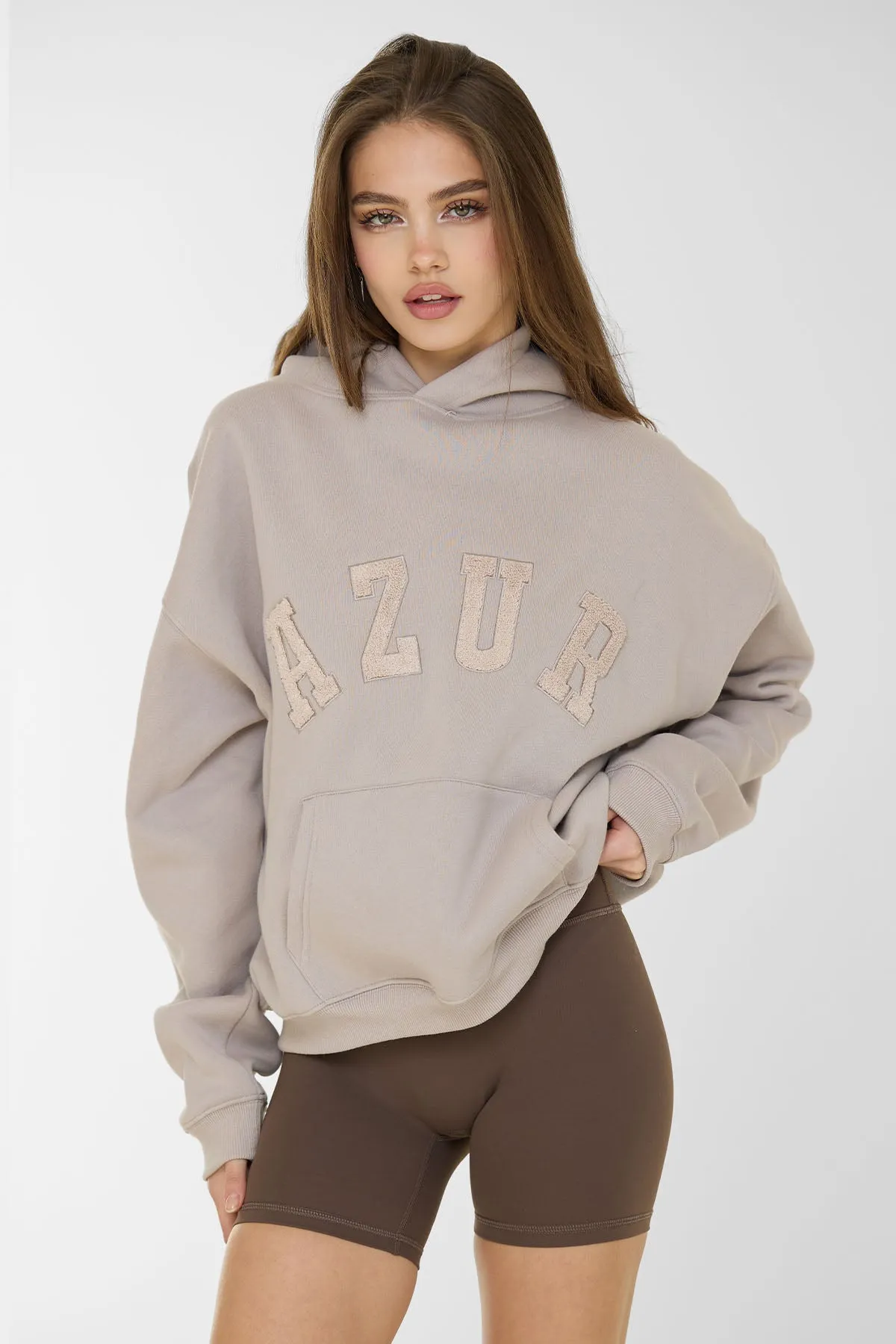 CLOUD HOODIE - ASH - AZUR sold by Azur Fit product image thumbnail 2