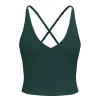 CLASSIC FIT HALTER TANK - PINE sold by Azur Fit