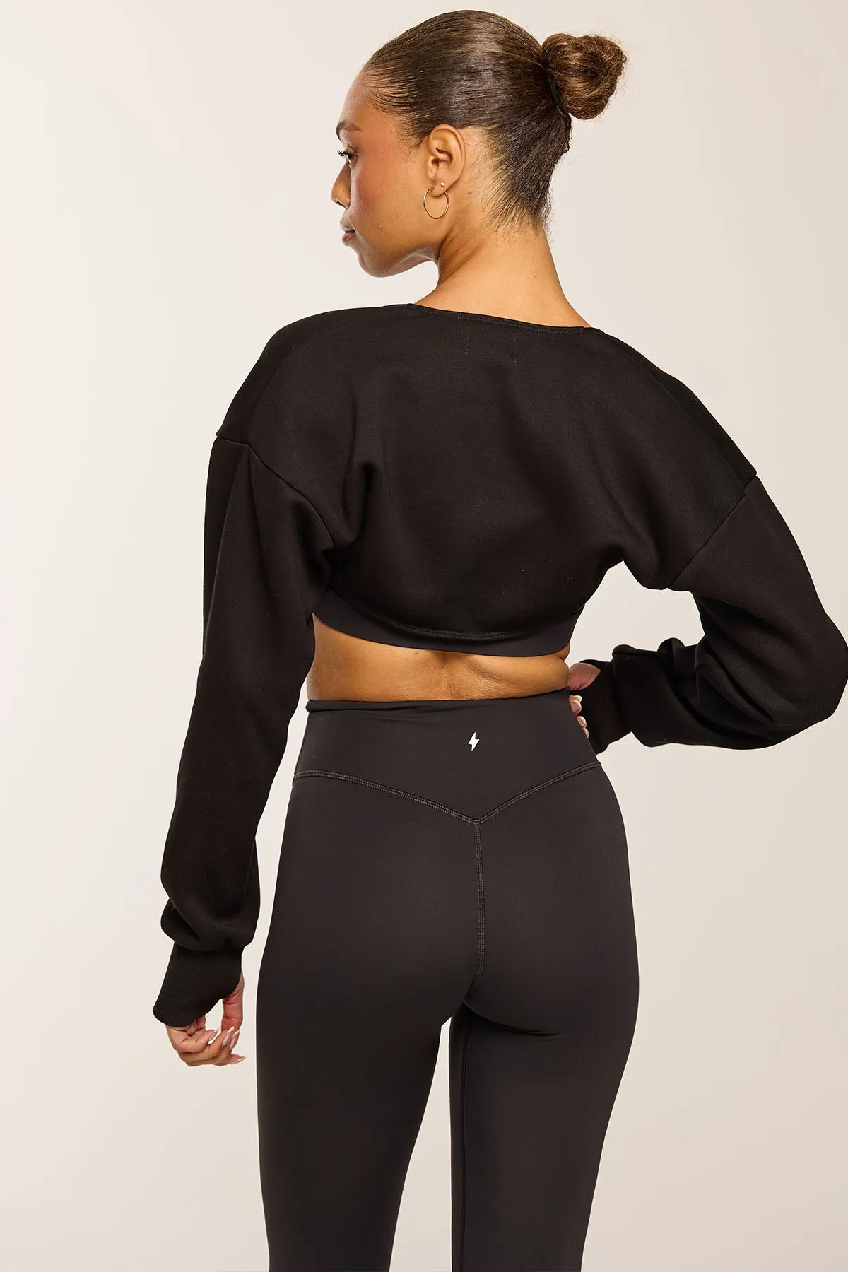 CLOUD SHRUG - ONYX sold by Azur Fit product image thumbnail 3