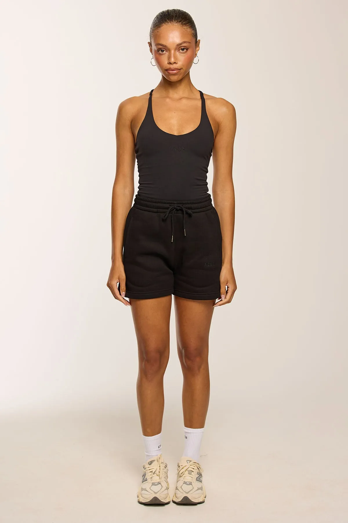 CLOUD SWEAT SHORTS - ONYX sold by Azur Fit product image thumbnail 2