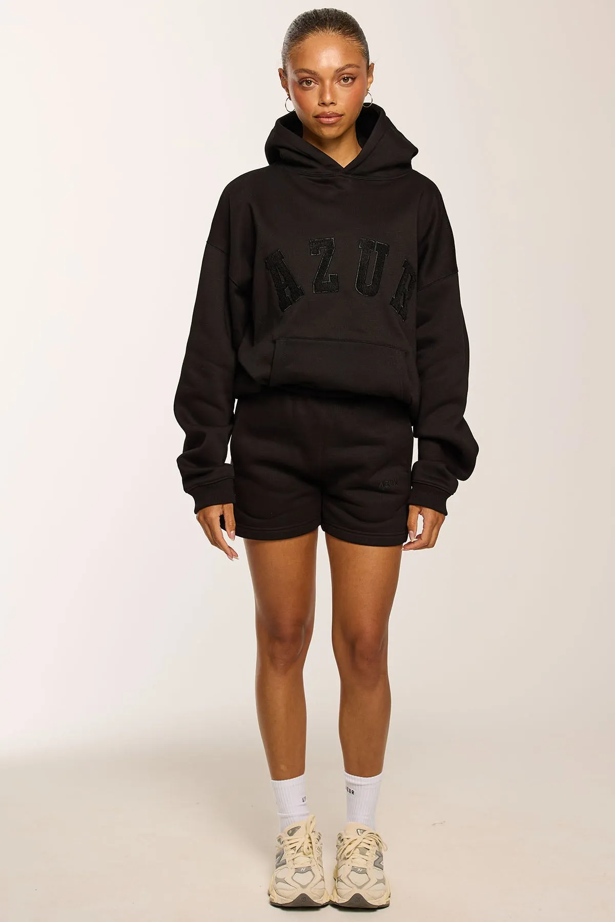 CLOUD SWEAT SHORTS - ONYX sold by Azur Fit product image thumbnail 4