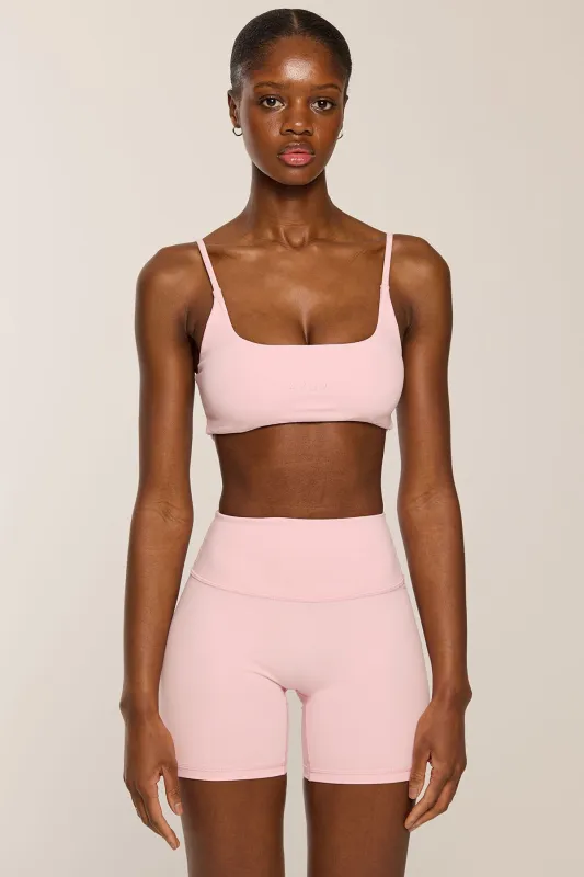 CLASSIC FIT BIKE SHORTS 5" - BLUSH sold by Azur Fit