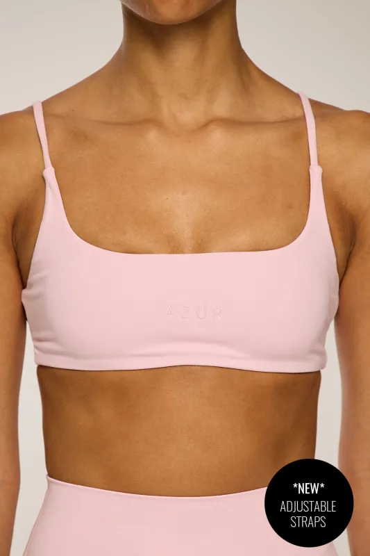 CLASSIC FIT BAREBACK BRA - BLUSH sold by Azur Fit