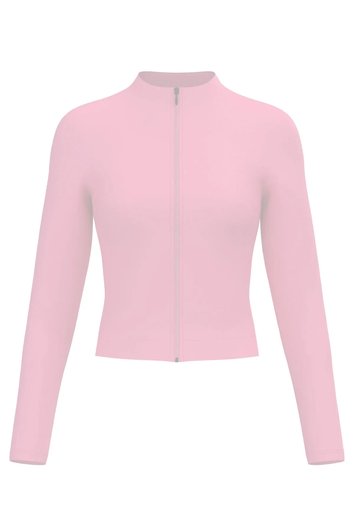 CLASSIC FIT ZIP UP - BLUSH sold by Azur Fit