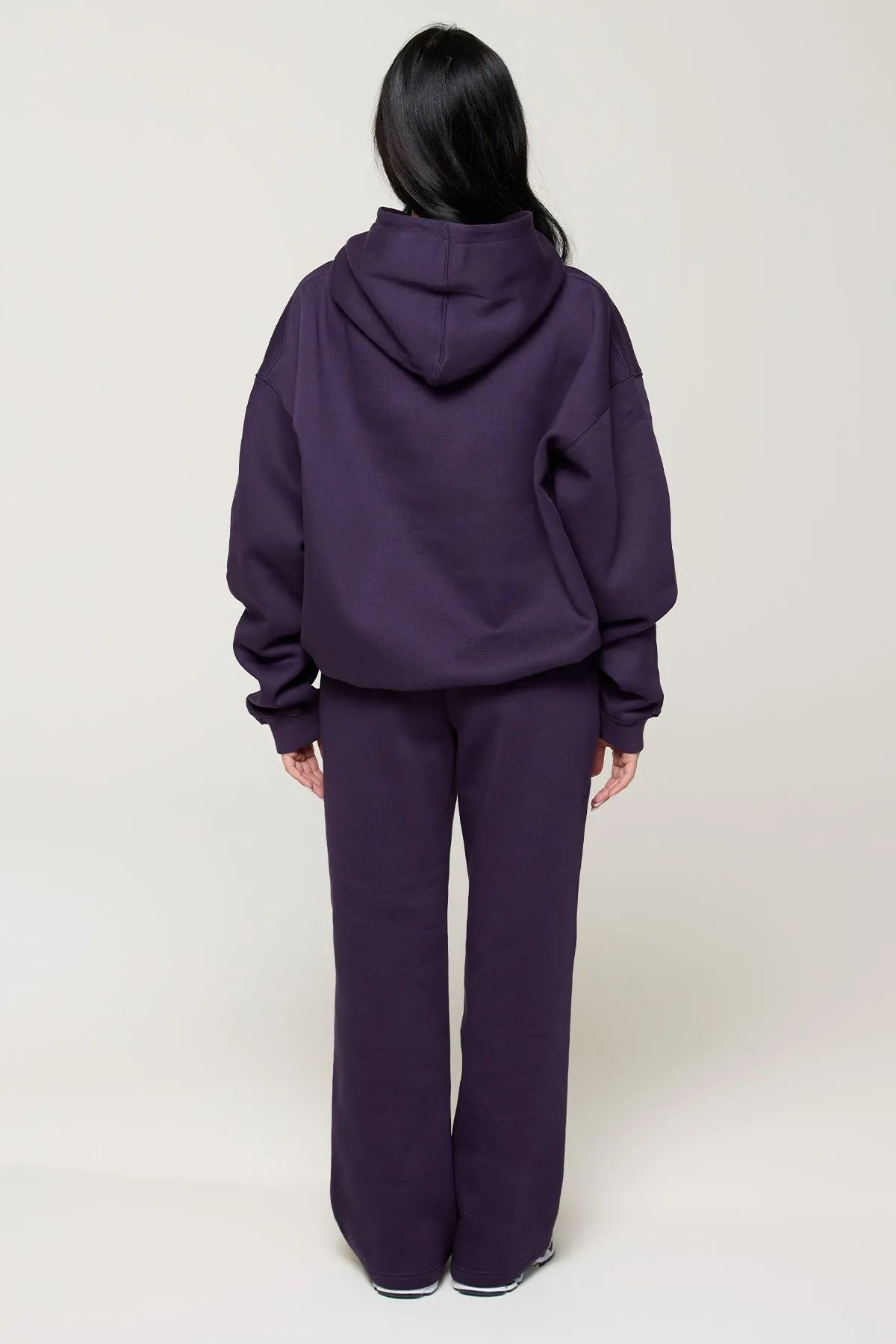 CLOUD HOODIE - BLACK PLUM sold by Azur Fit product image thumbnail 4