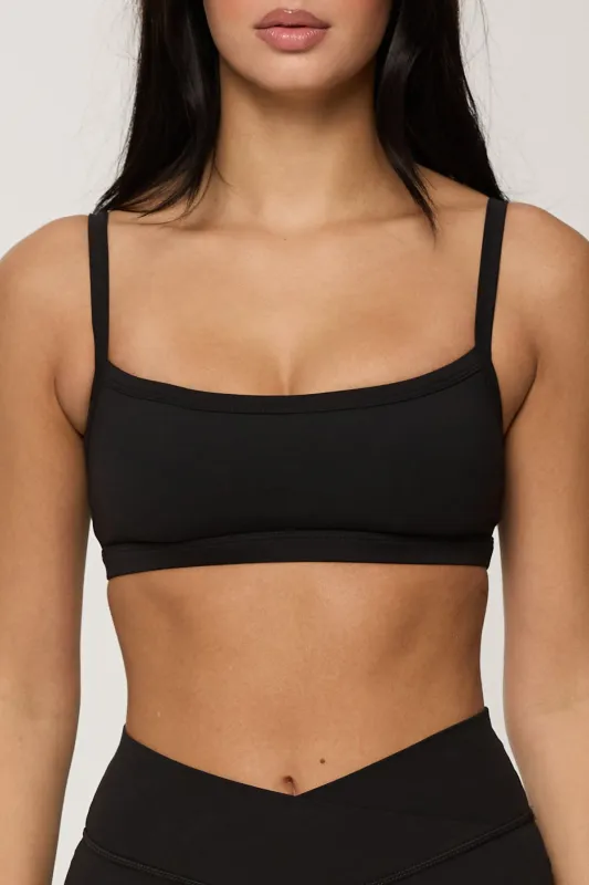 CLASSIC FIT BASE BRA - ONYX made by Azur Fit
