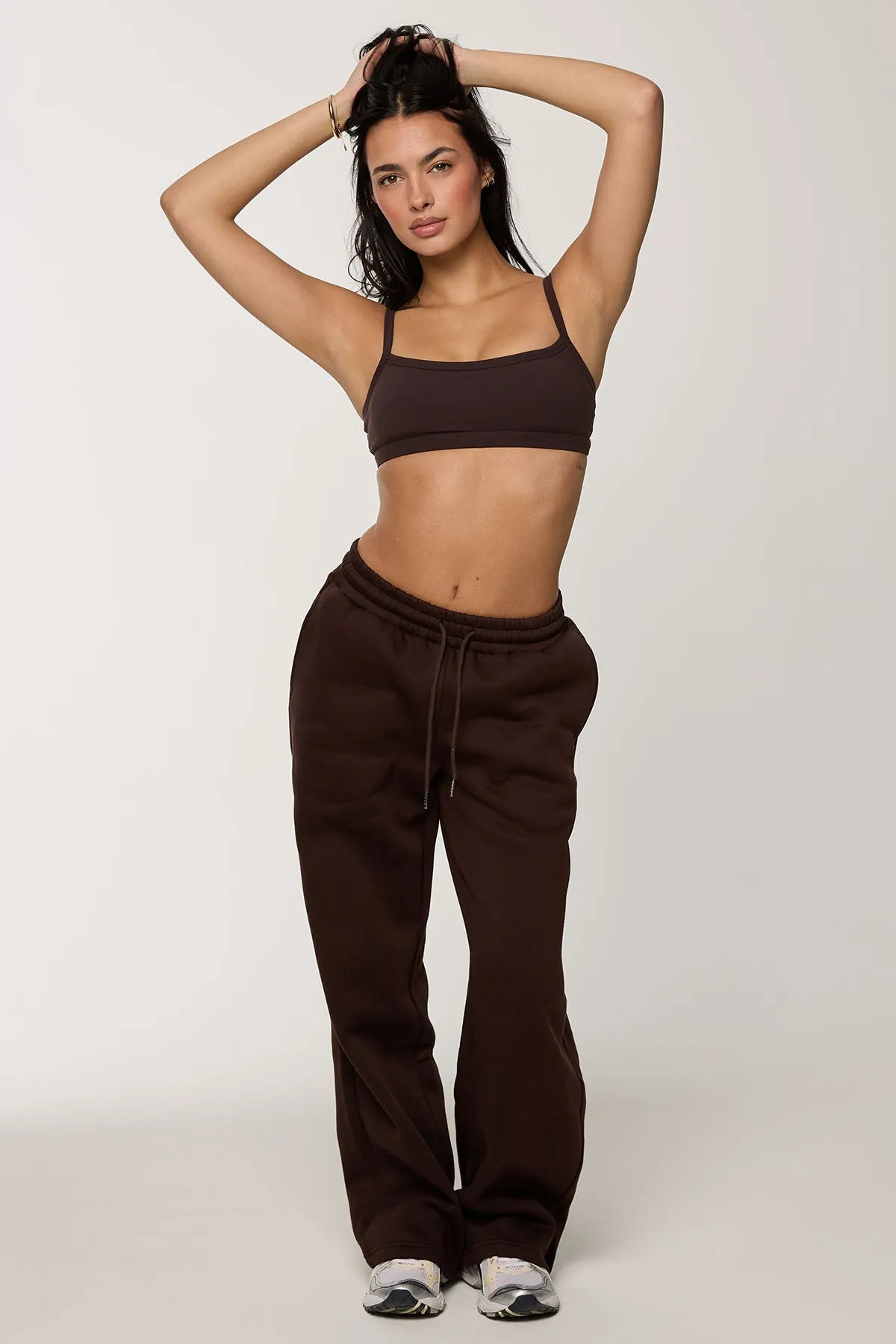 CLOUD STRAIGHT SWEATPANTS - BLACK COFFEE sold by Azur Fit product image thumbnail 2