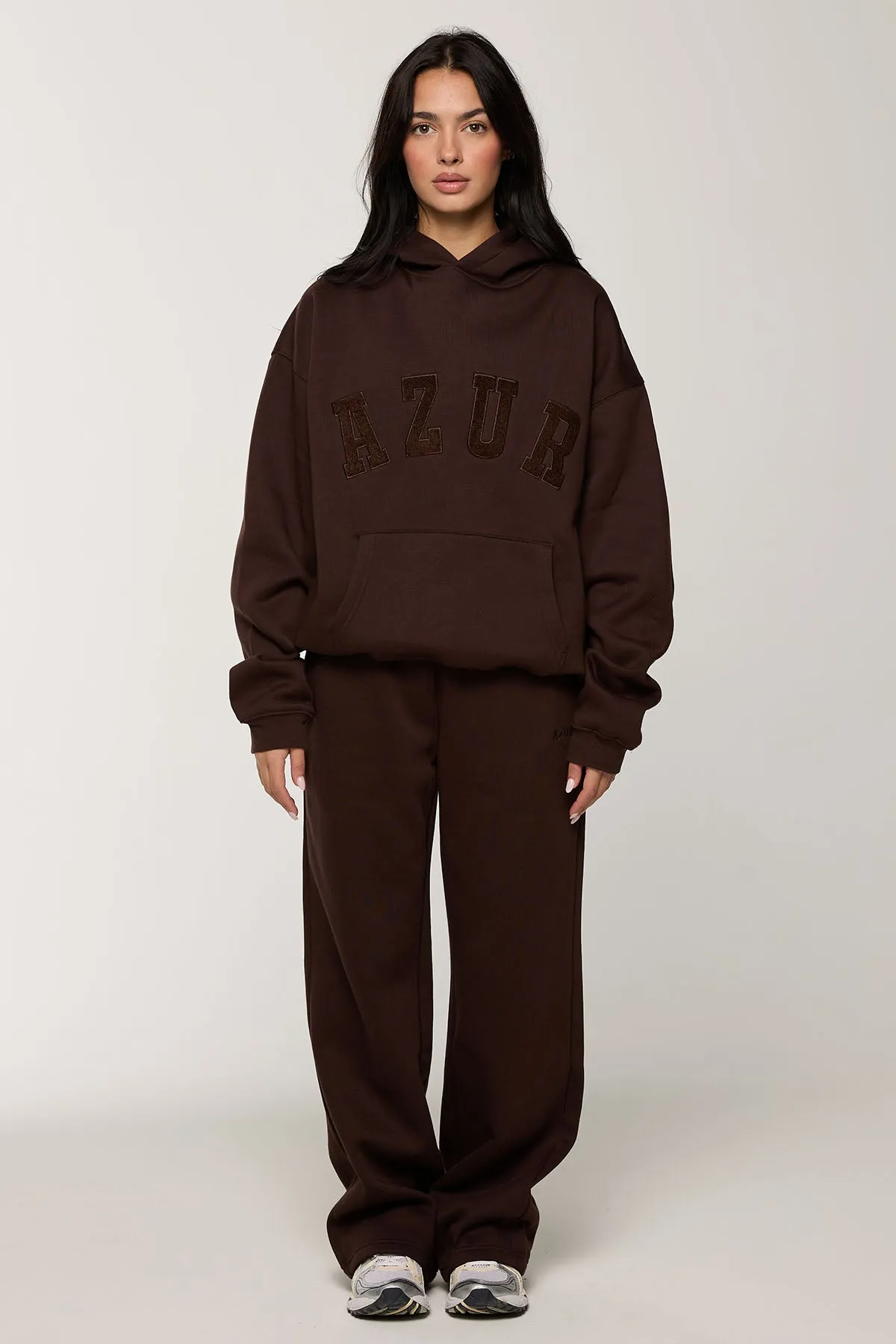 CLOUD HOODIE - BLACK COFFEE - AZUR sold by Azur Fit