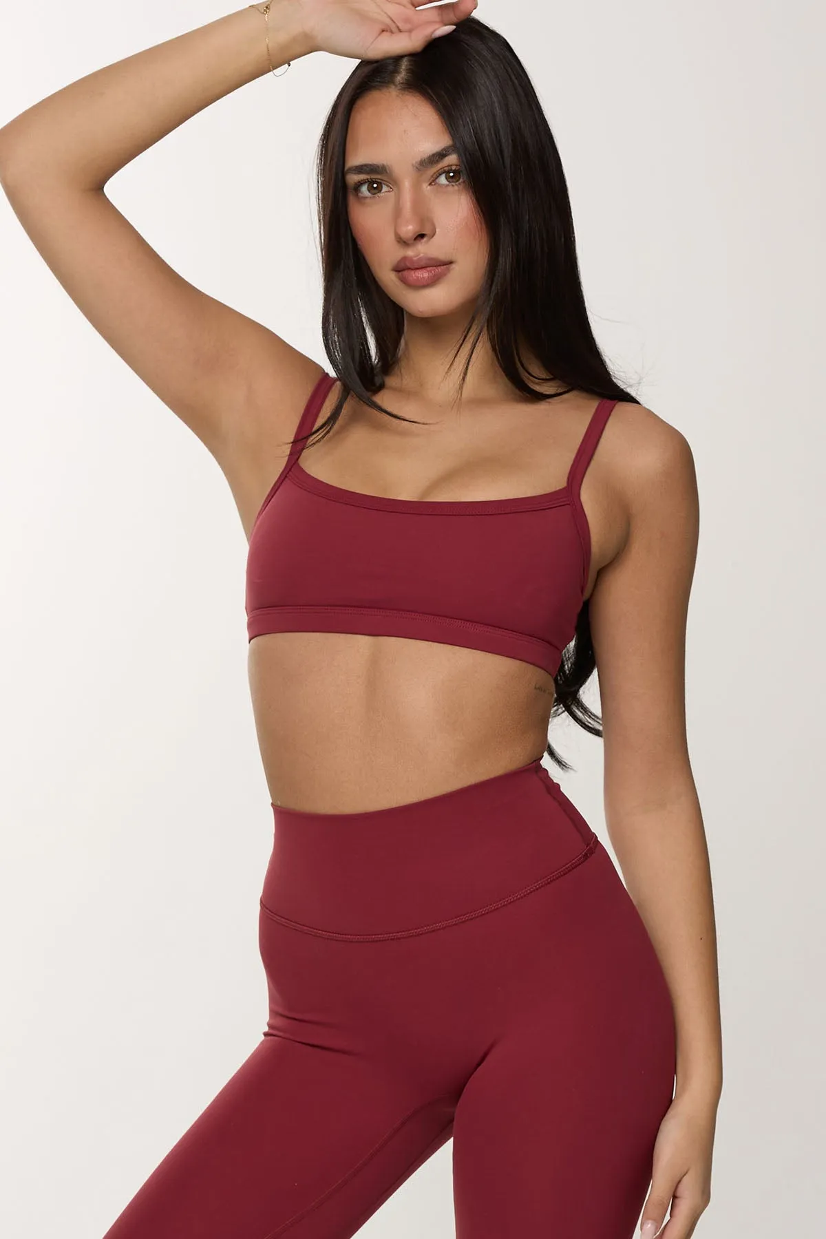 CLASSIC FIT BASE BRA - CHERRY NOIR sold by Azur Fit product image thumbnail 2