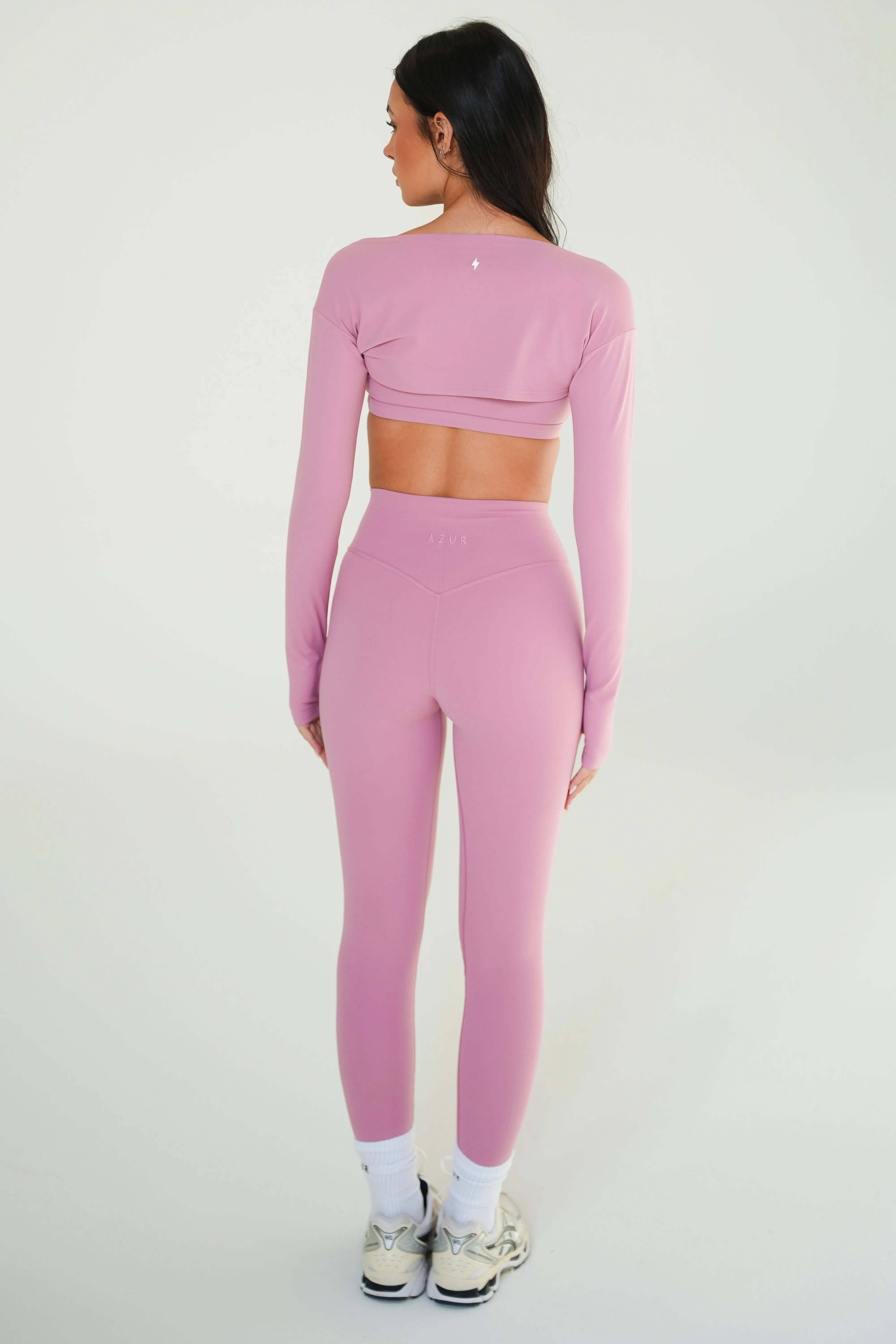 CLASSIC FIT SHRUG - PETAL sold by Azur Fit product image thumbnail 2