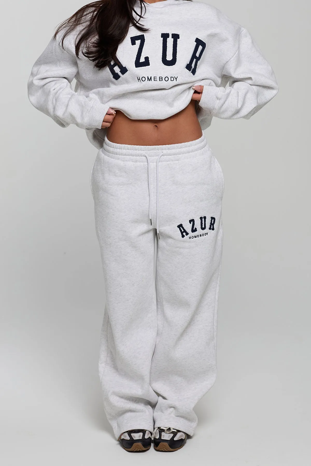 CLOUD HOMEBODY SWEATPANTS - HEATHERED GREY sold by Azur Fit product image thumbnail 5