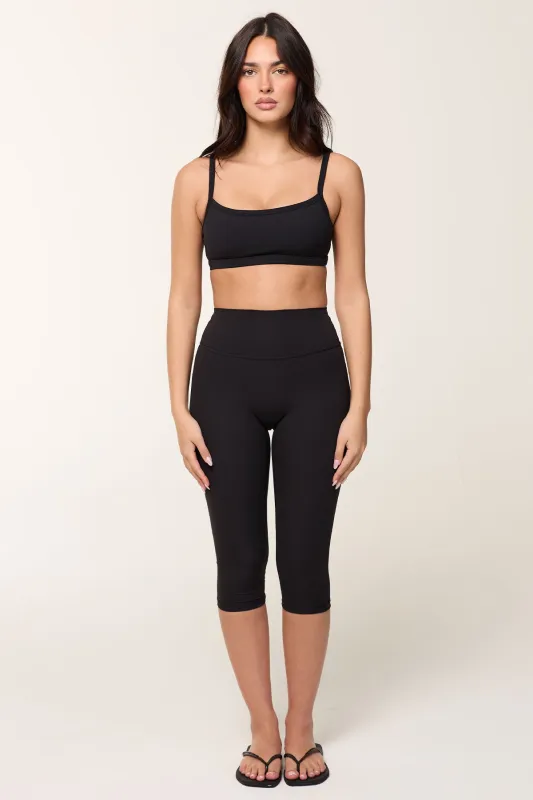 CLASSIC FIT CAPRI - ONYX made by Azur Fit