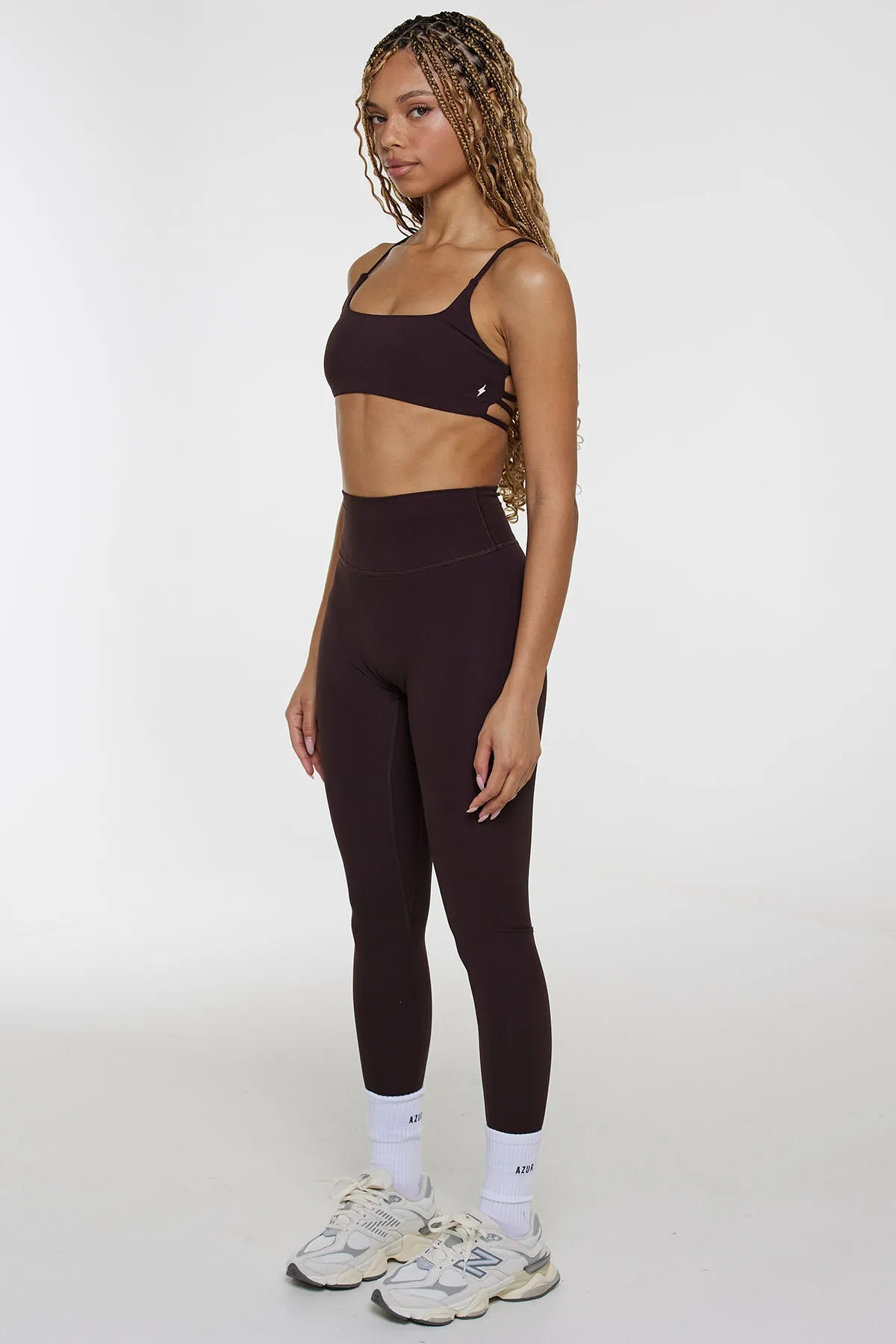 CLASSIC FIT LEGGINGS - BLACK COFFEE sold by Azur Fit product image thumbnail 3