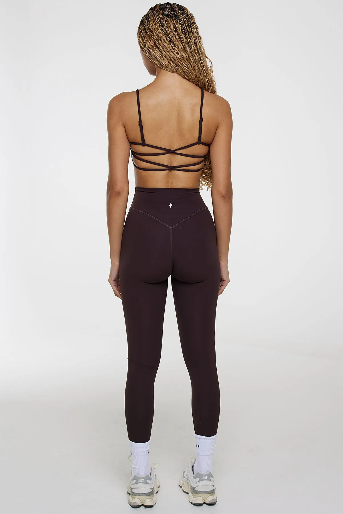 CLASSIC FIT LEGGINGS - BLACK COFFEE sold by Azur Fit product image thumbnail 2