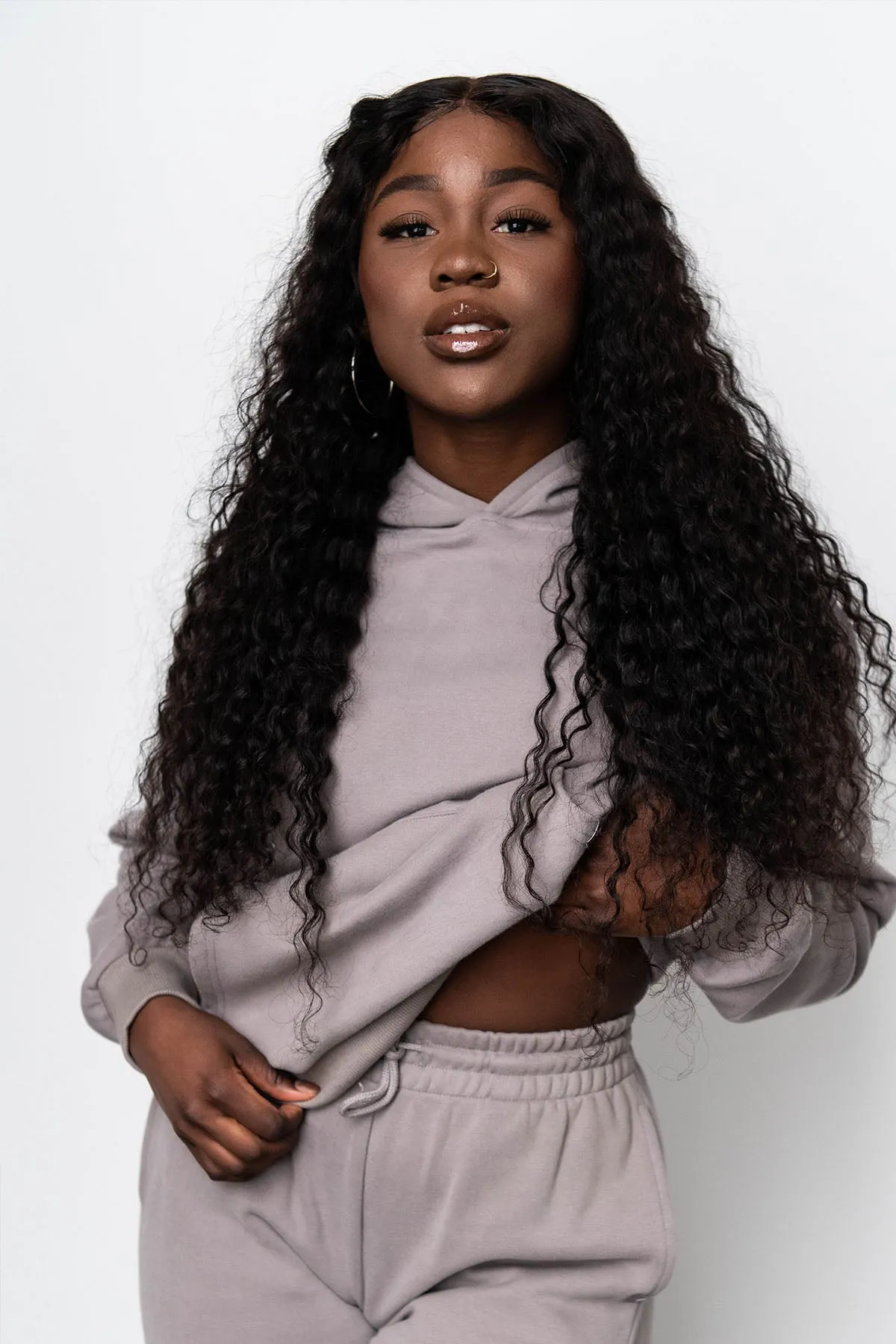 HOODIE - GRANITE sold by Azur Fit