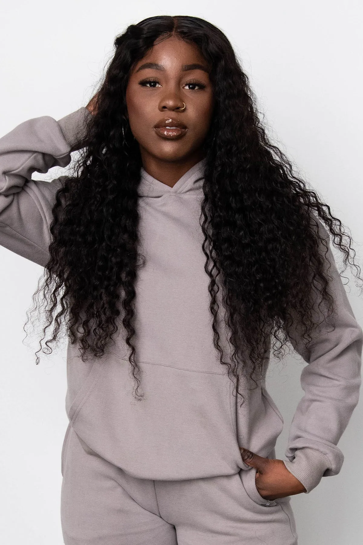 HOODIE - GRANITE sold by Azur Fit product image thumbnail 3