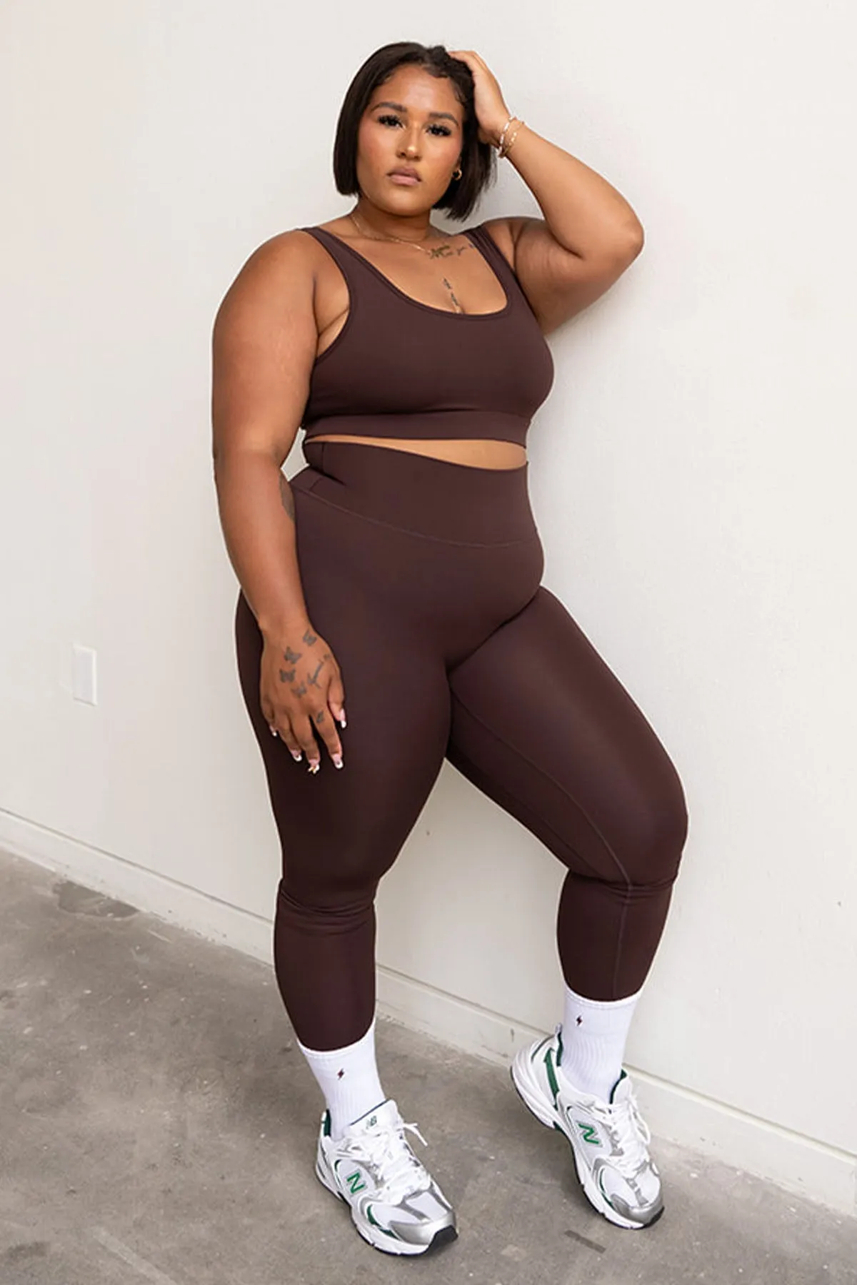 CLASSIC FIT UPGRADE BRA - MOCHA sold by Azur Fit product image thumbnail 3