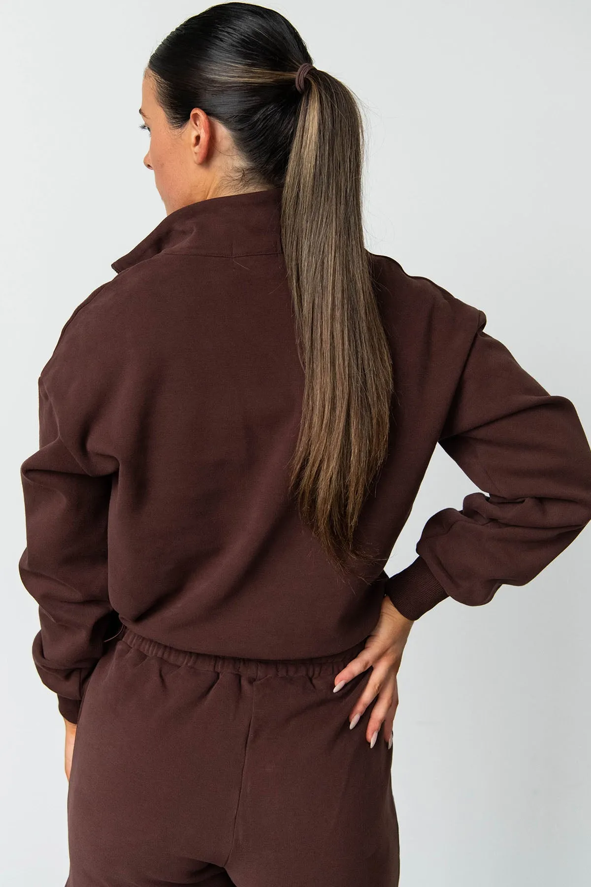 HALF ZIP - DARK CRAVE sold by Azur Fit product image thumbnail 2