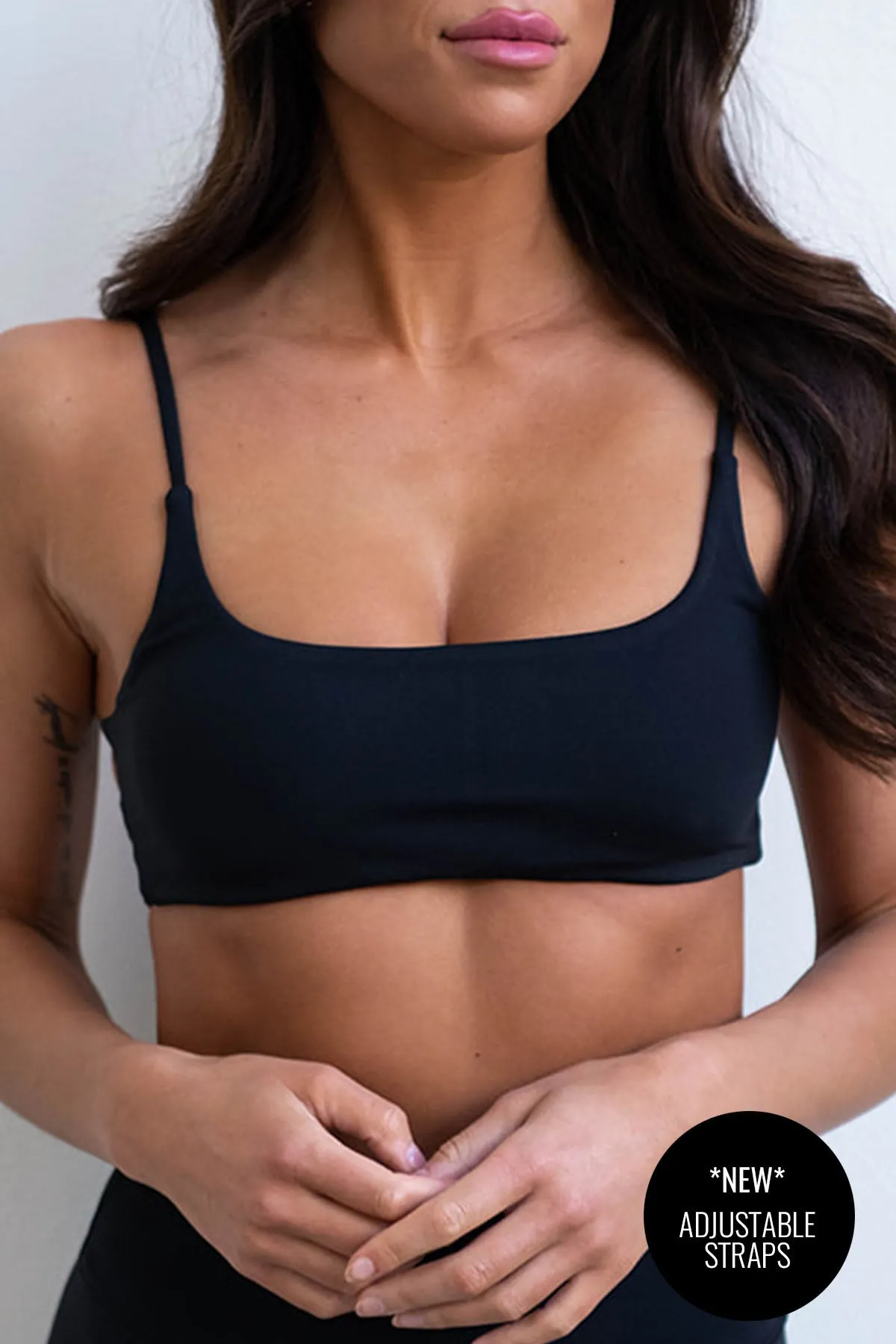 CLASSIC FIT BAREBACK BRA - ONYX sold by Azur Fit