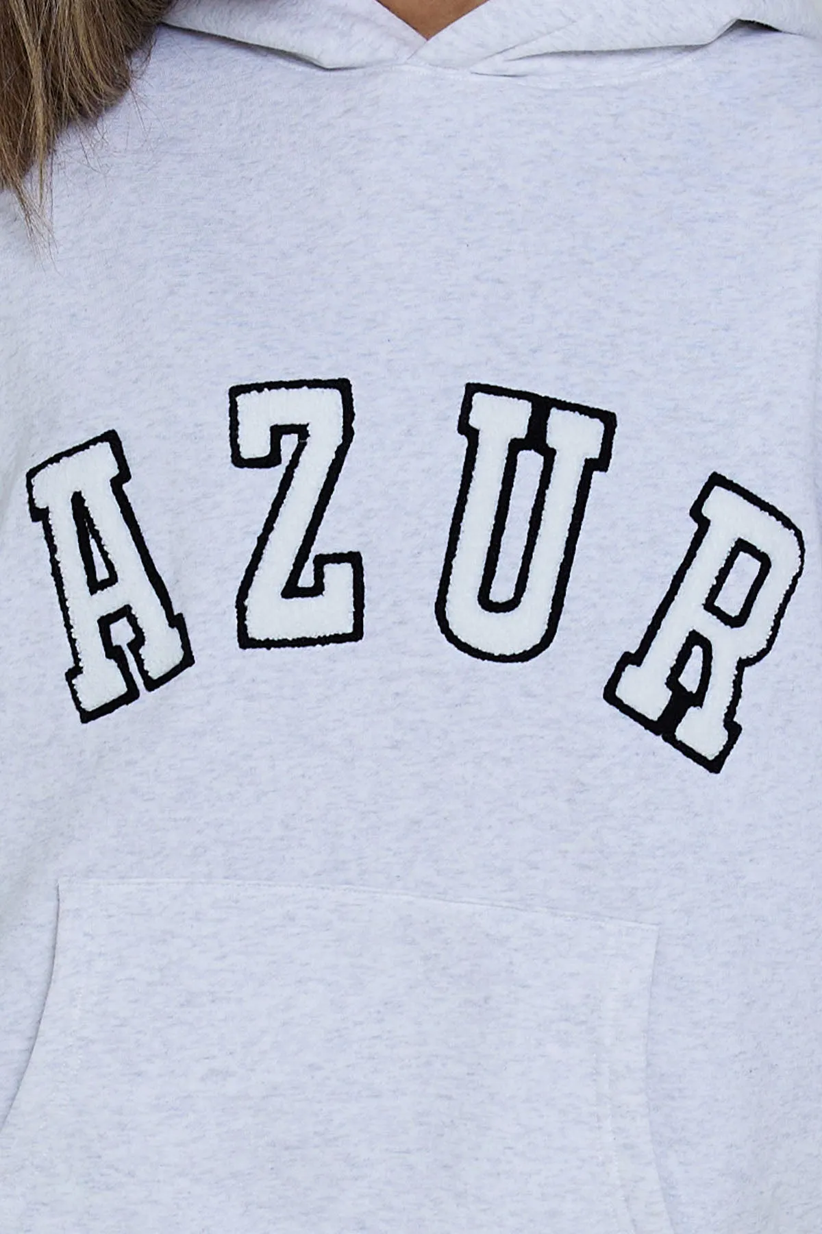 CLOUD HOODIE - HEATHERED GREY - AZUR sold by Azur Fit product image thumbnail 3