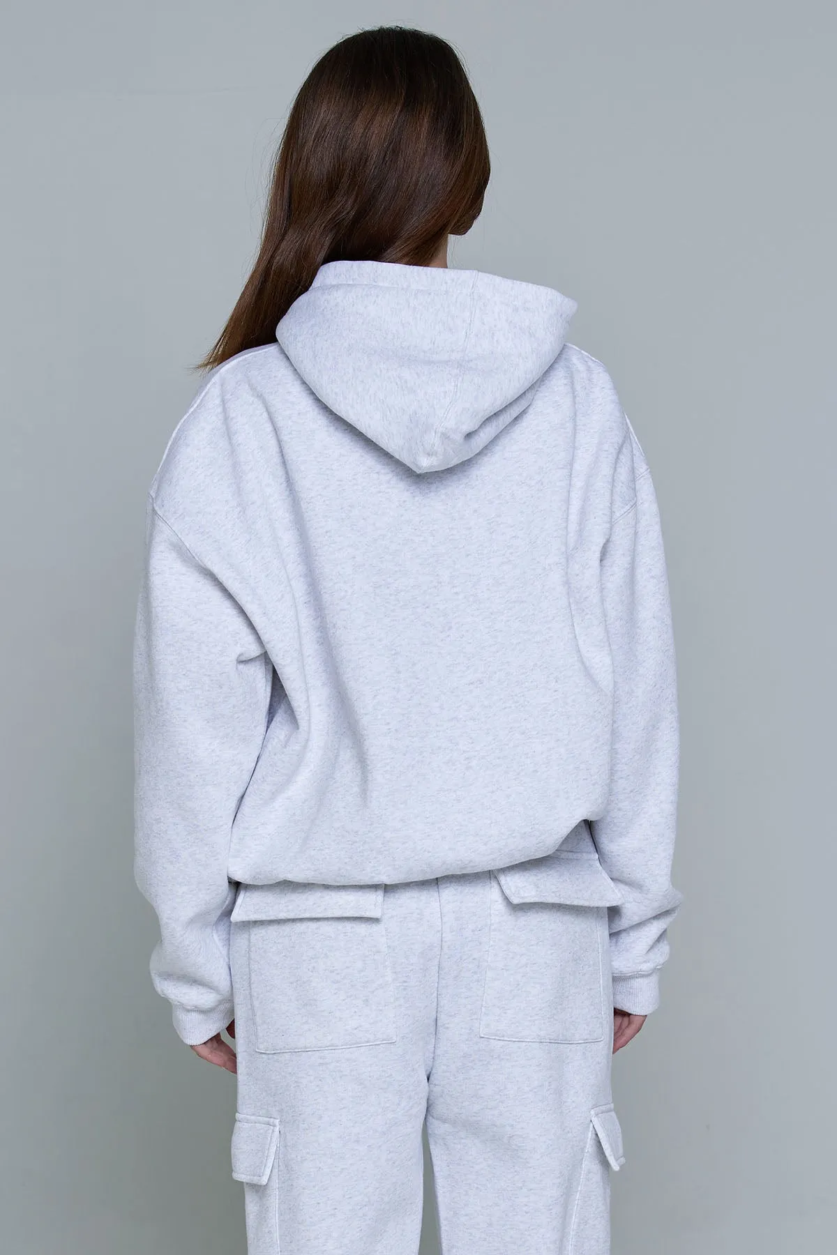 CLOUD HOODIE - HEATHERED GREY - AZUR sold by Azur Fit product image thumbnail 4