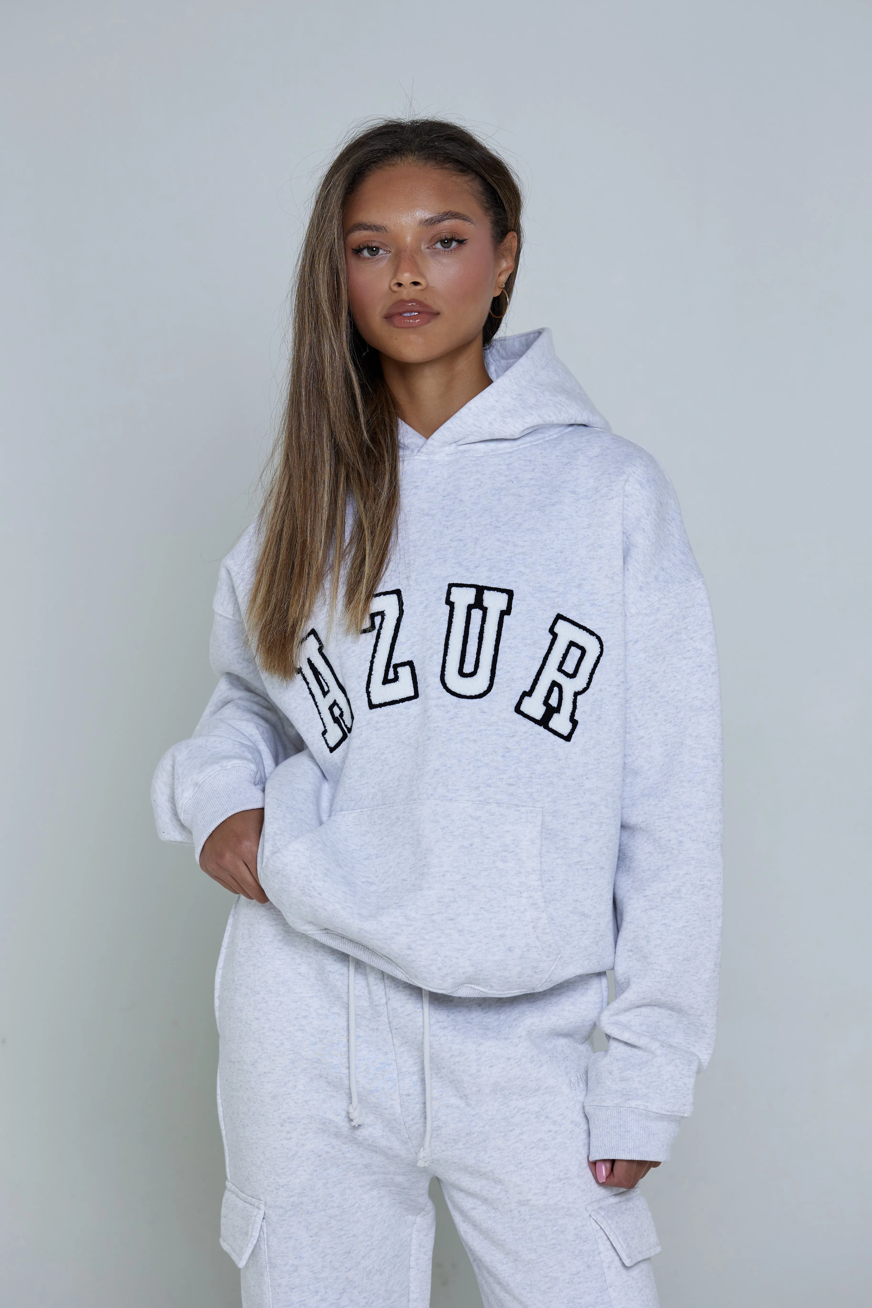 CLOUD HOODIE - HEATHERED GREY - AZUR sold by Azur Fit product image thumbnail 5