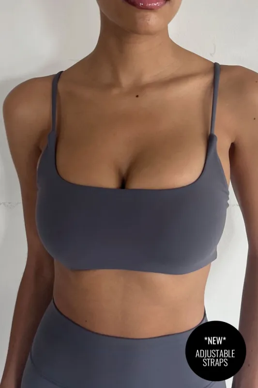 CLASSIC FIT BAREBACK BRA - STORM sold by Azur Fit