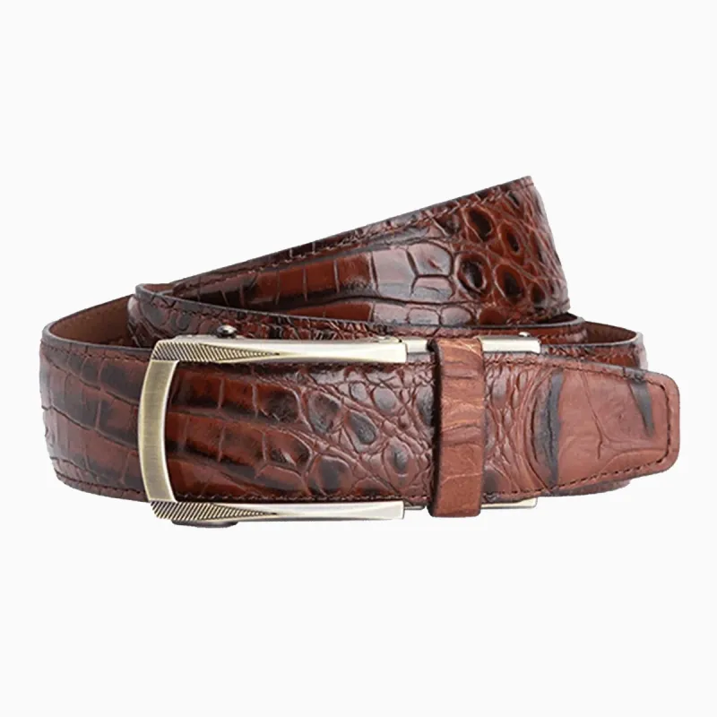 Chordata Brown Luxury Ratchet Belt 1 3/8" Strap [35mm] sold by Nexbelt