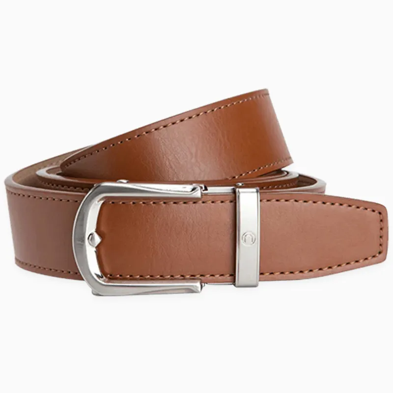 Frances Walnut Dress Ratchet Belt 1 3/8" Strap [35mm] sold by Nexbelt