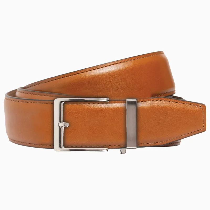 Smooth Pecan Dress Ratchet Belt 1.575" Strap [40mm] sold by Nexbelt