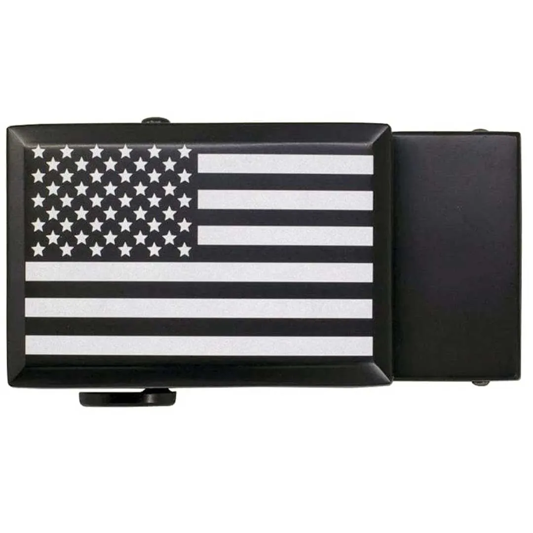 USA Flag Black Buckle, Fits 1 3/8" Straps sold by Nexbelt