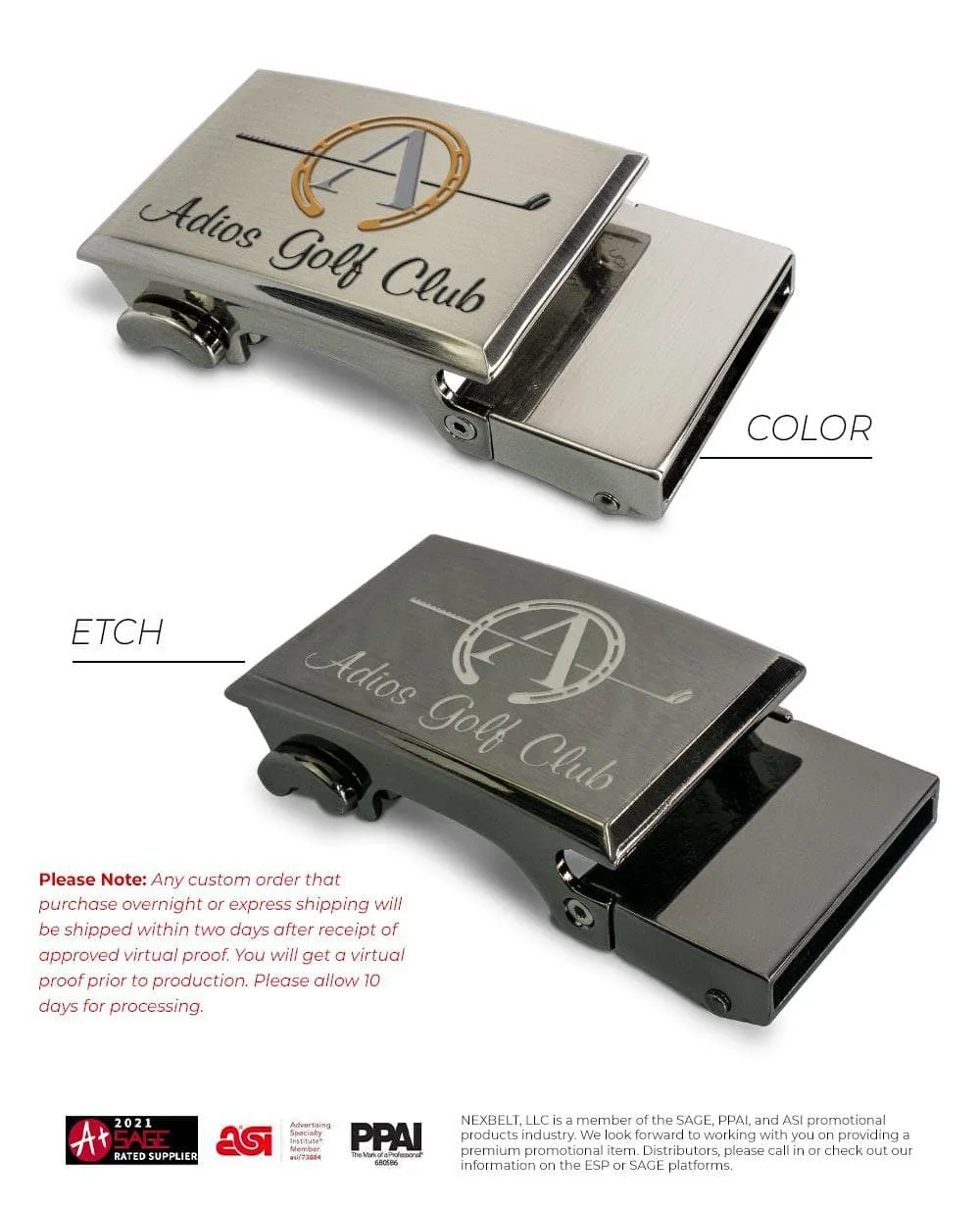 Custom Belt Buckles for Ratchet Belts sold by Nexbelt