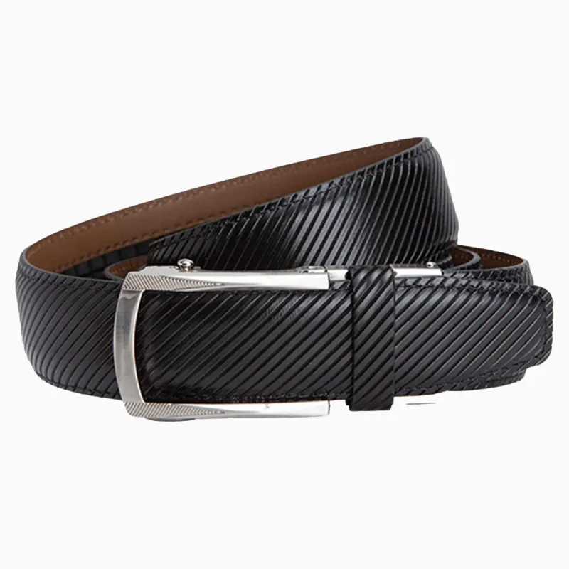 Avignon Black Luxury Ratchet Belt 1 3/8" Strap [35mm] sold by Nexbelt