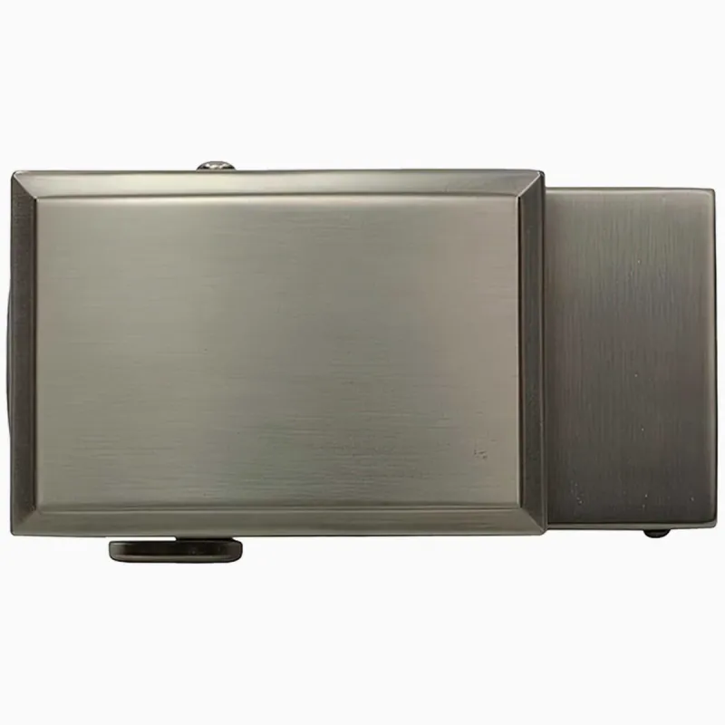 Fast Eddie Go-In! Beveled Satin Nickel Golf Buckle, Fits  1 3/8" Straps [35mm] sold by Nexbelt