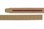 Heritage Classic USA Flag Black Dress Ratchet Belt 1 3/8" Strap [35mm] sold by Nexbelt