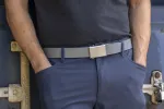 Go-In Shield Grey Golf Ratchet Belt 1.38" [35mm] sold by Nexbelt