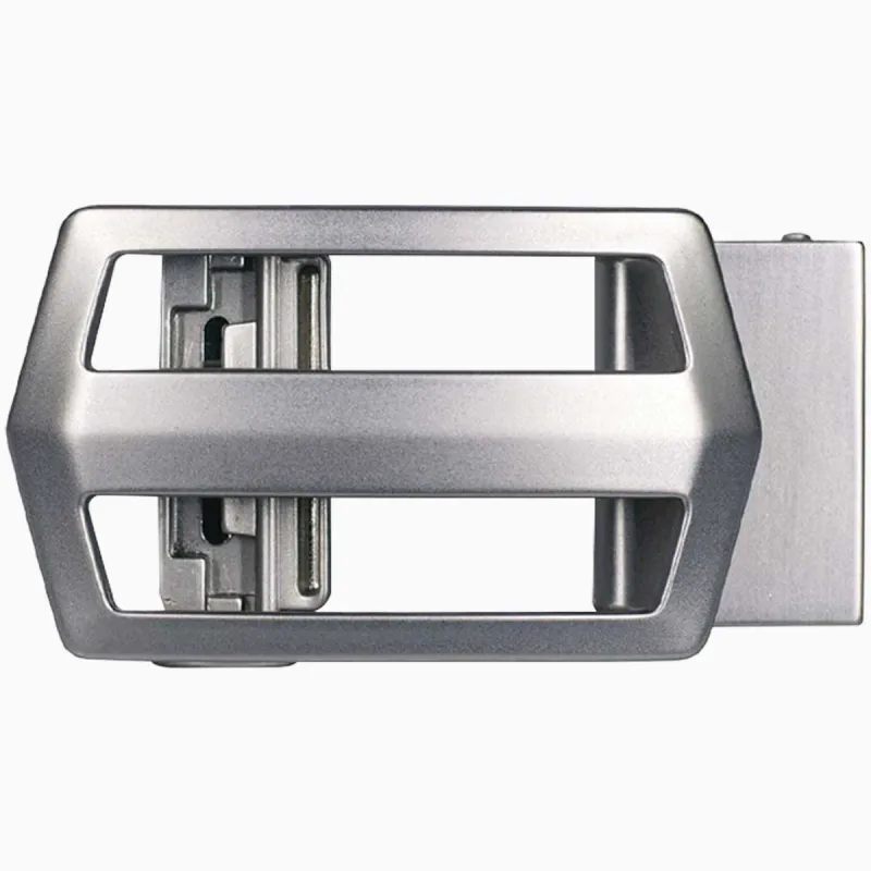 Jarrod Pearl Nickel Buckle, Fits 1.38" [35mm] Straps sold by Nexbelt