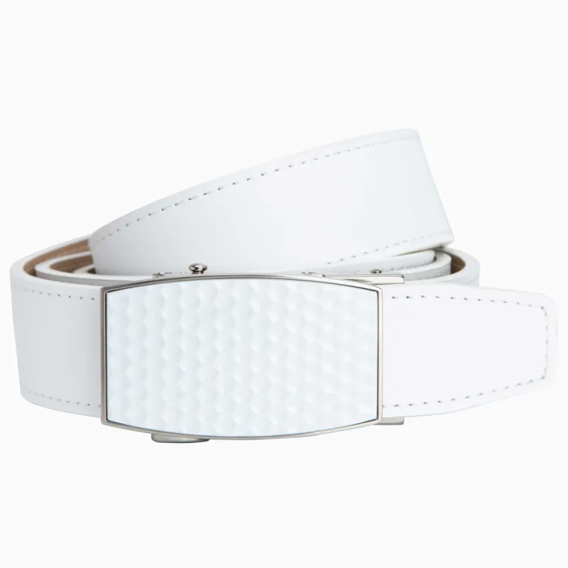 Aston Eagle White Golf Ratchet Belt 1.38" [35mm] sold by Nexbelt