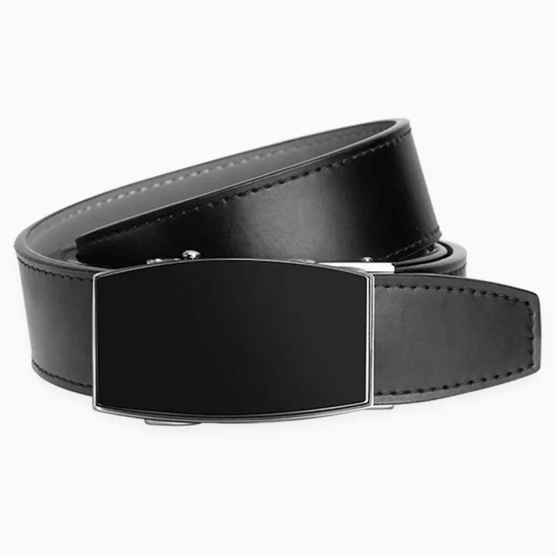 Aston Black, 1 3/8" [35mm] Strap, Custom Dress Belt sold by Nexbelt