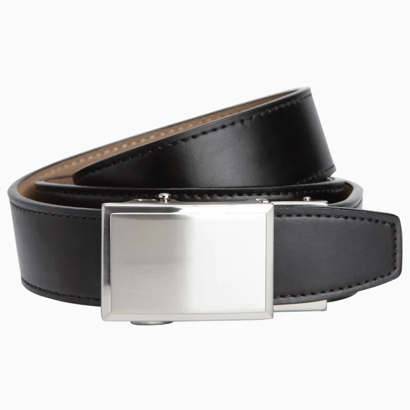 Go-In Shield Black, 1.38" [35mm], Custom Golf Belt sold by Nexbelt