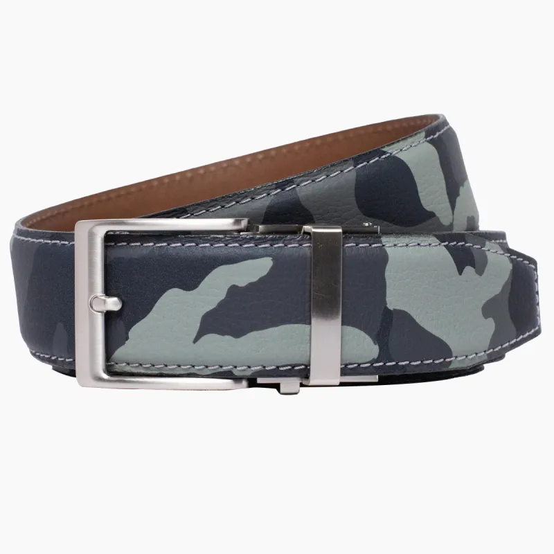 Pebble Grain Camo Ratchet Belt 1.575" [40mm] sold by Nexbelt