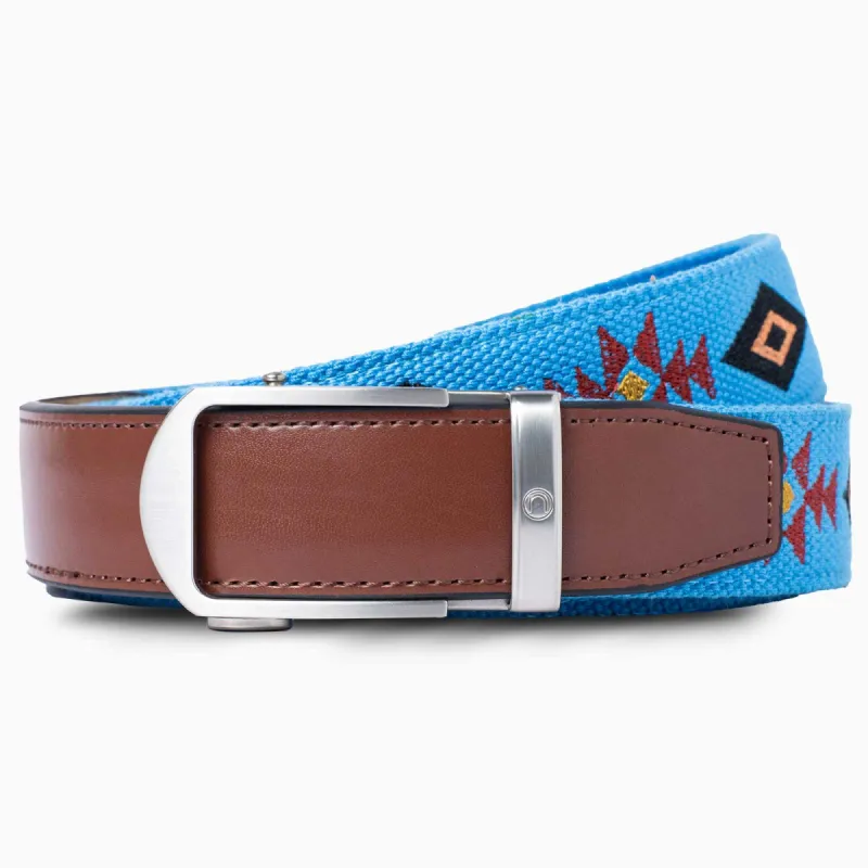 South Western Embroidery Golf Ratchet Belt, 1 3/8" Strap [35mm] sold by Nexbelt