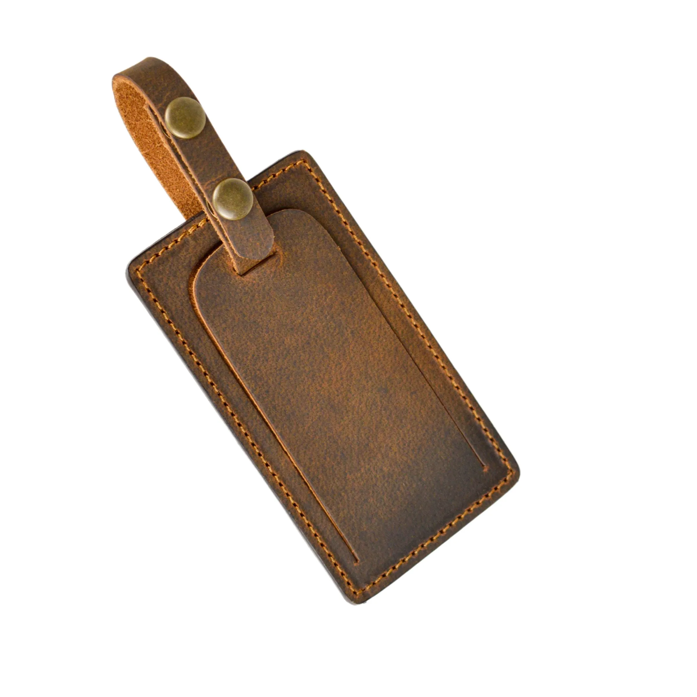 Traveler Luggage Tag, Brown sold by Nexbelt
