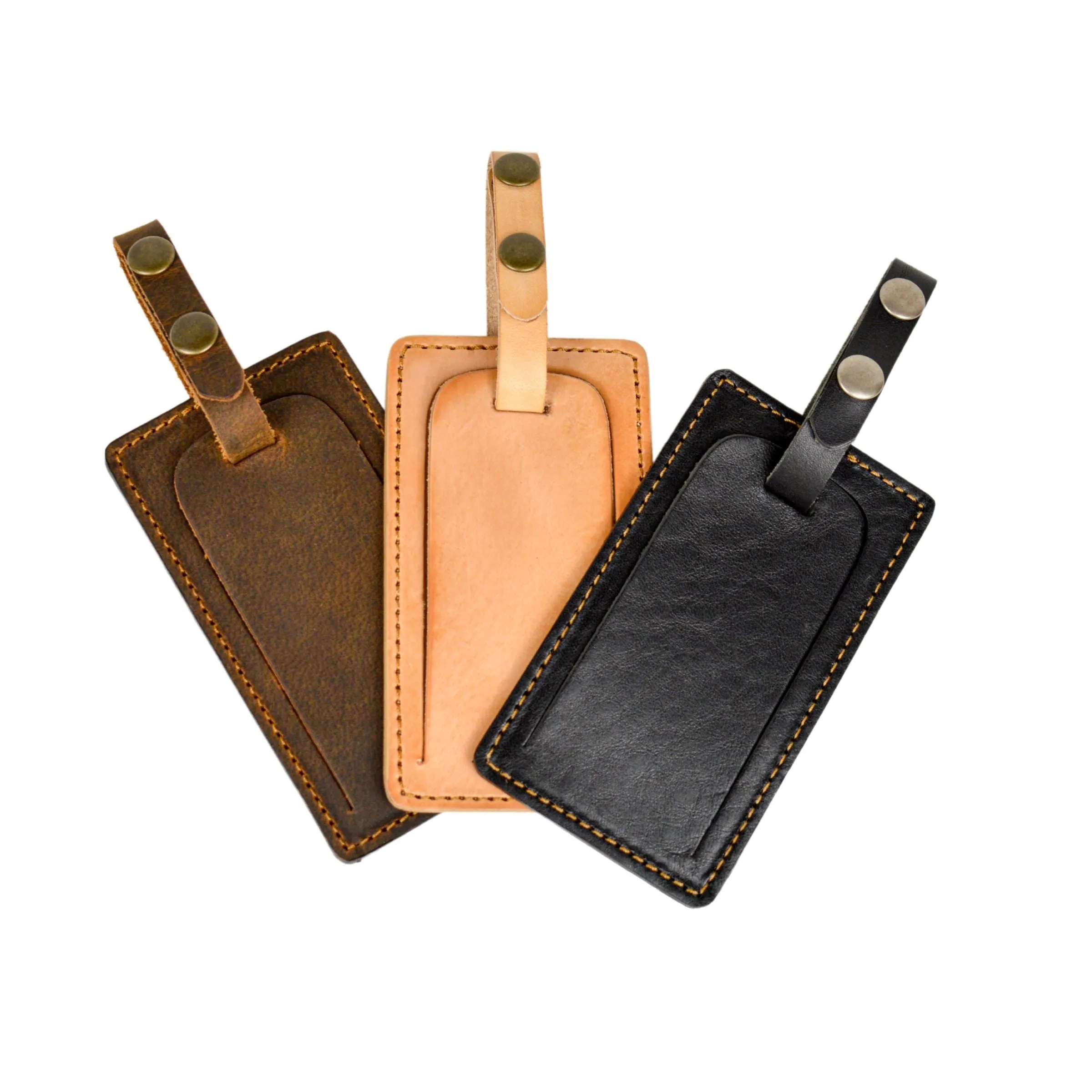 Traveler Luggage Tag, Brown sold by Nexbelt product image thumbnail 3