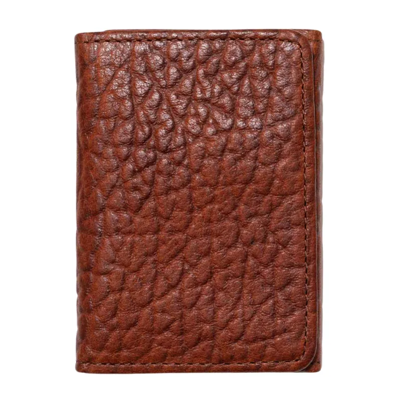 Bison Tri-Fold Peanut Wallet sold by Nexbelt
