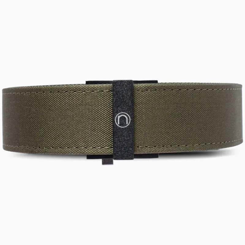Thin Bar Supreme OD Green EDC Ratchet Belt 1.5" [38mm] sold by Nexbelt