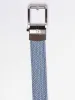 Braided Blue Cord Golf Ratchet Belt 1.38" [35mm] sold by Nexbelt