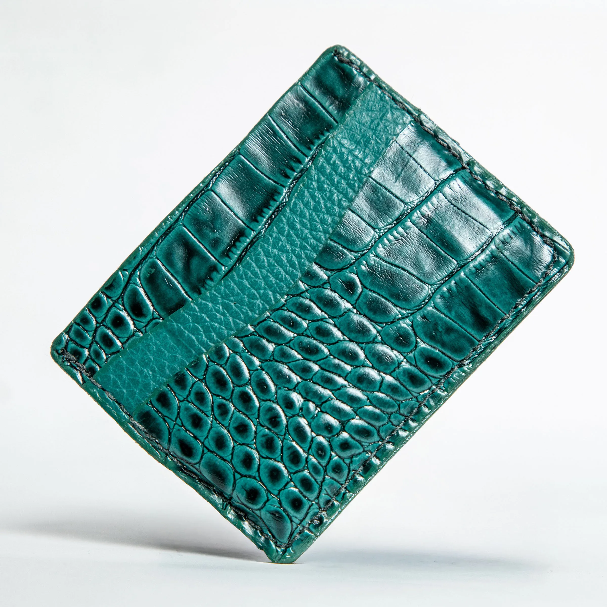 Artisan Verde Slim Wallet | Limited Edition Italian Craftsmanship sold by Nexbelt product image thumbnail 2