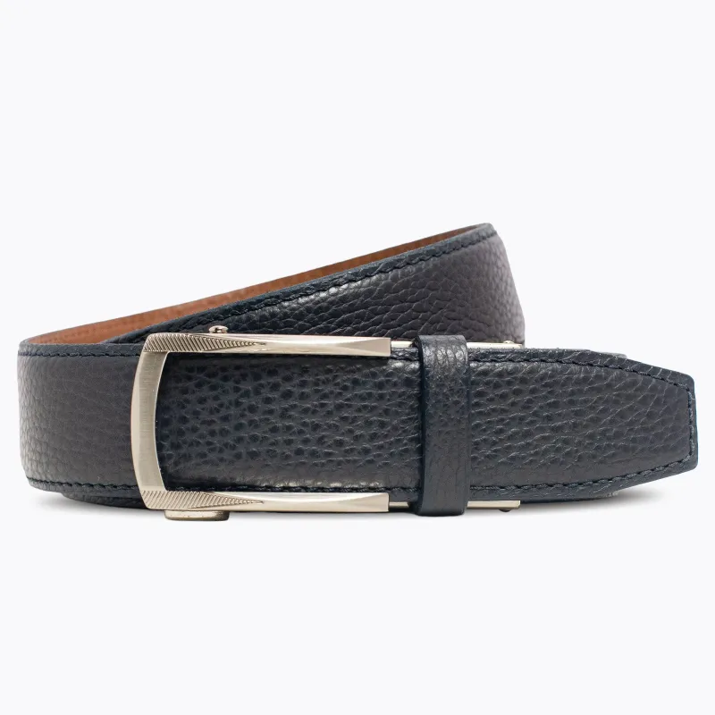Cobalt Crest Dress Ratchet Belt, 1.38" Strap [35mm] made by Nexbelt
